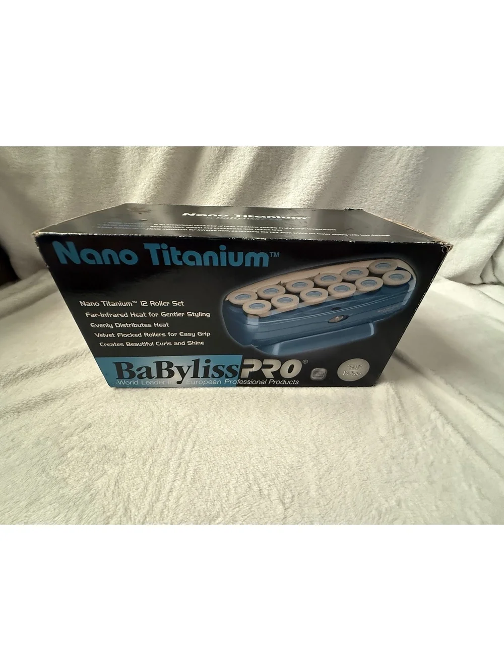 BaBylissPRO Nano Titanium 12 Roller Set Open Box Unused